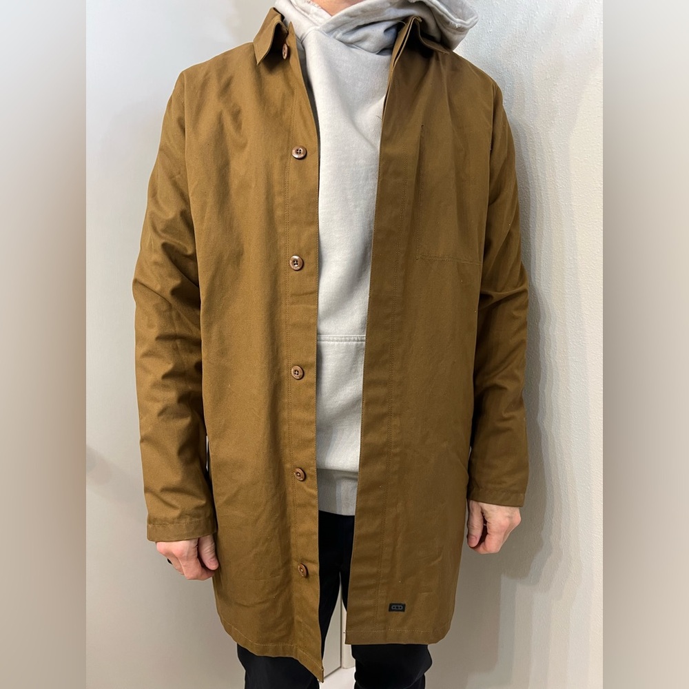 Dunderdon waxed canvas overcoat